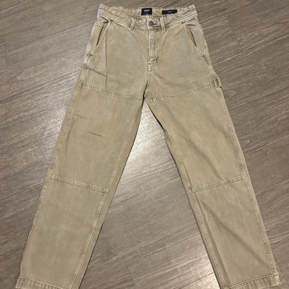 Cotton On Men's Beige Cargo Pants